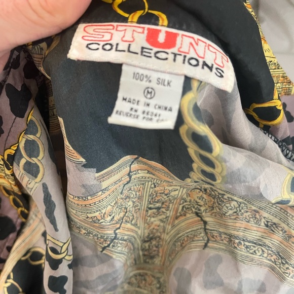 Vintage Silk Blouse - Picture 3 of 3